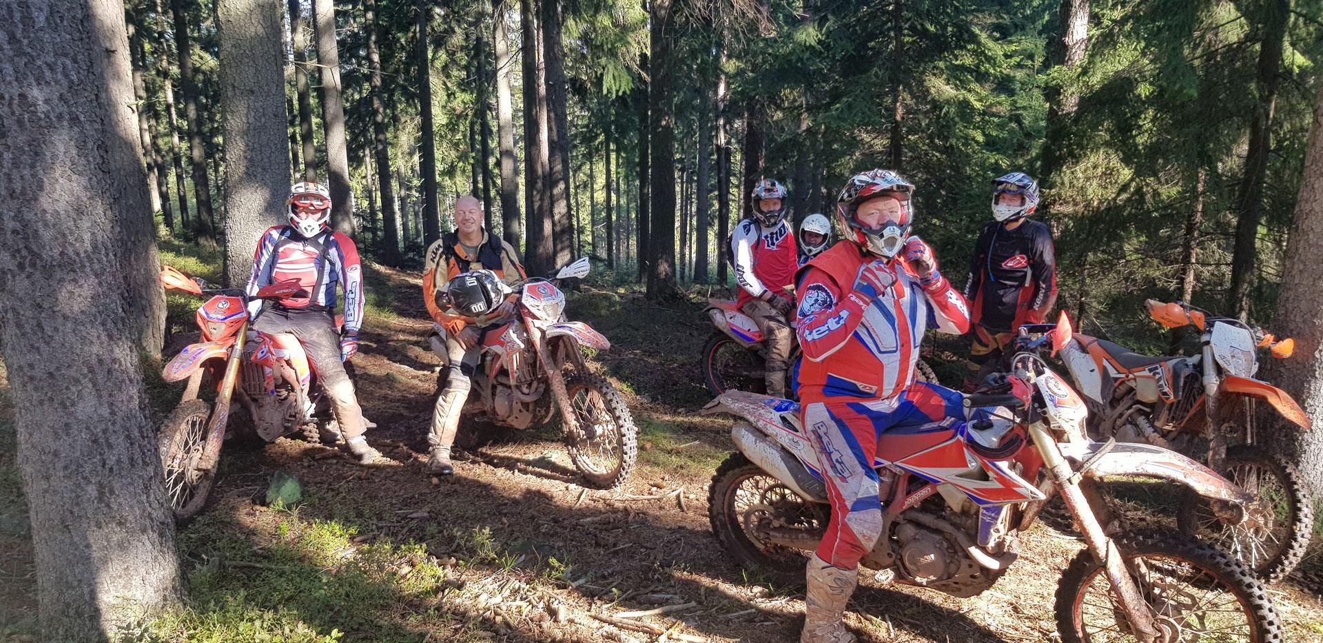 H&B Motoren - Enduro ritten in Tsjechie